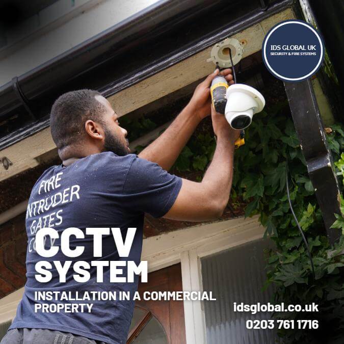 CCTV camera system installation in Hayes